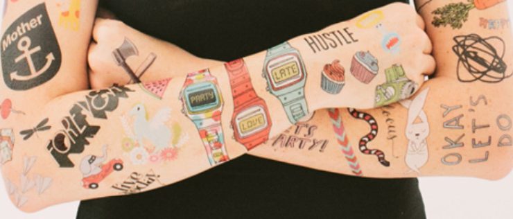 Differences between Screen Printed and Digitally Printed Custom Temporary Tattoos